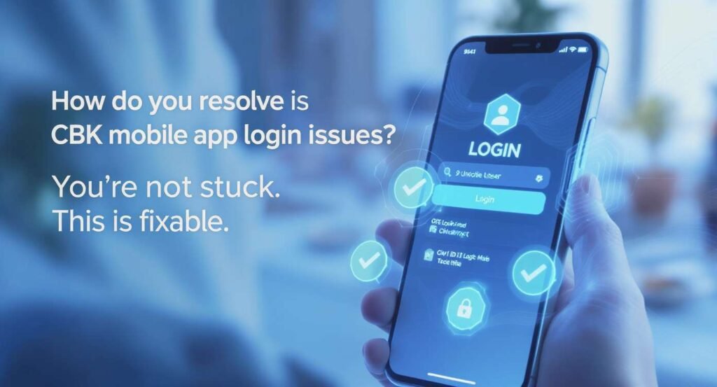 How to complete your CBK mobile app download and registration?