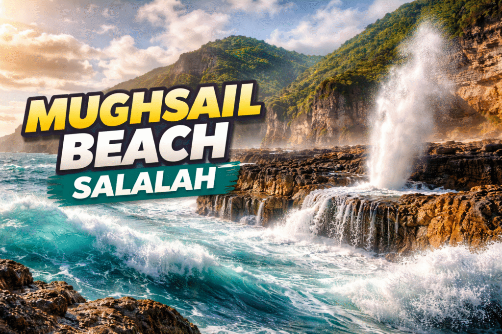 Mughsail Beach, al mughsail beach, mughsail beach salalah, mughsail beach oman