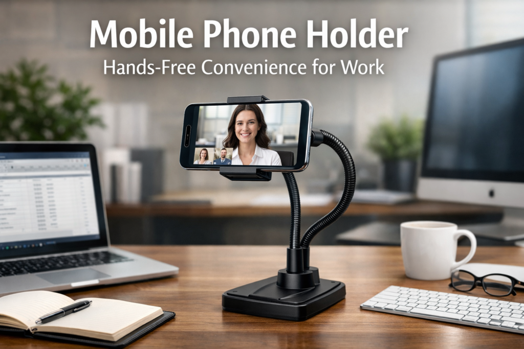 Mobile Phone Holder Hands-Free Convenience for Work