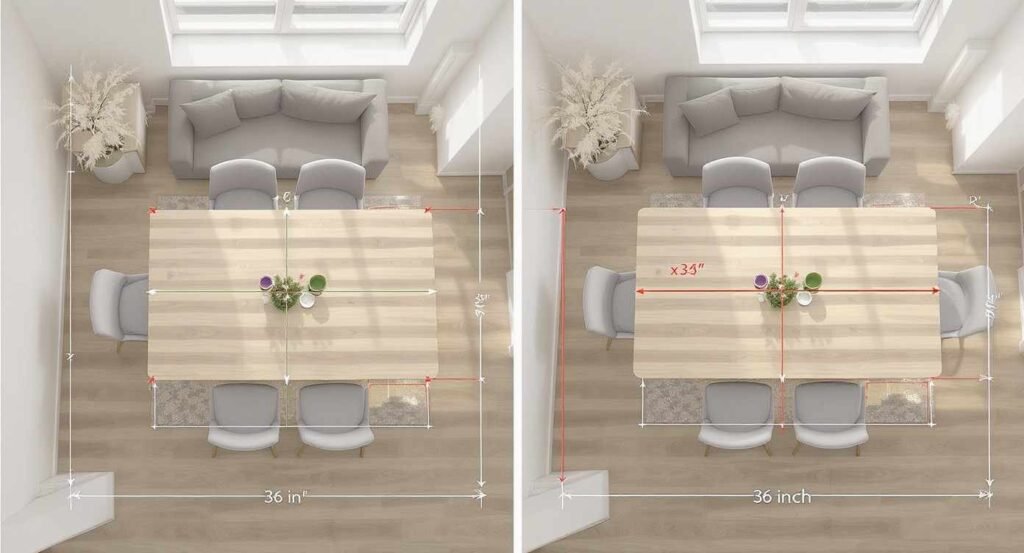 Measurement Rules for Your Dining Space