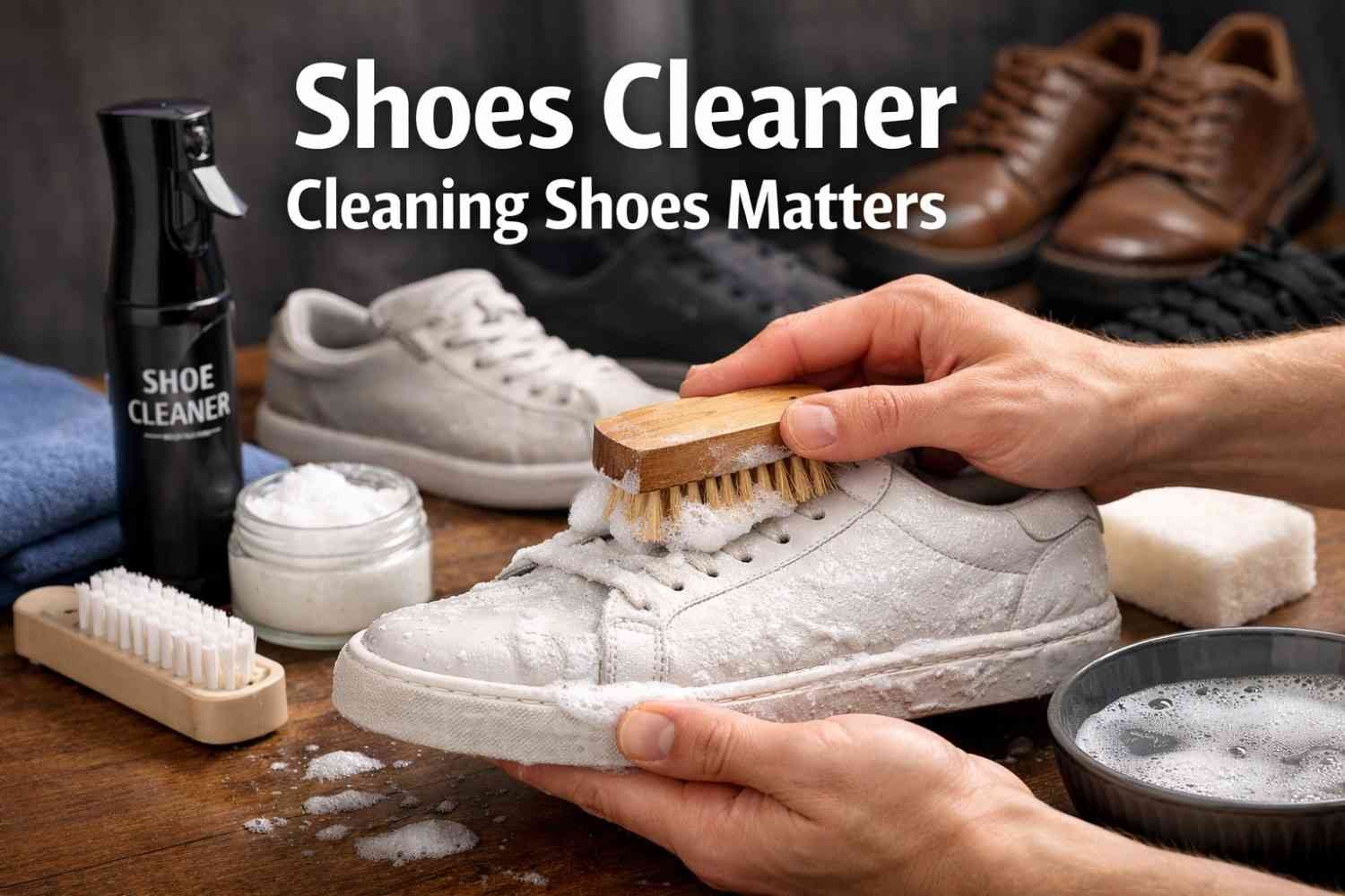 Shoes Cleaner: Cleaning Shoes Matters