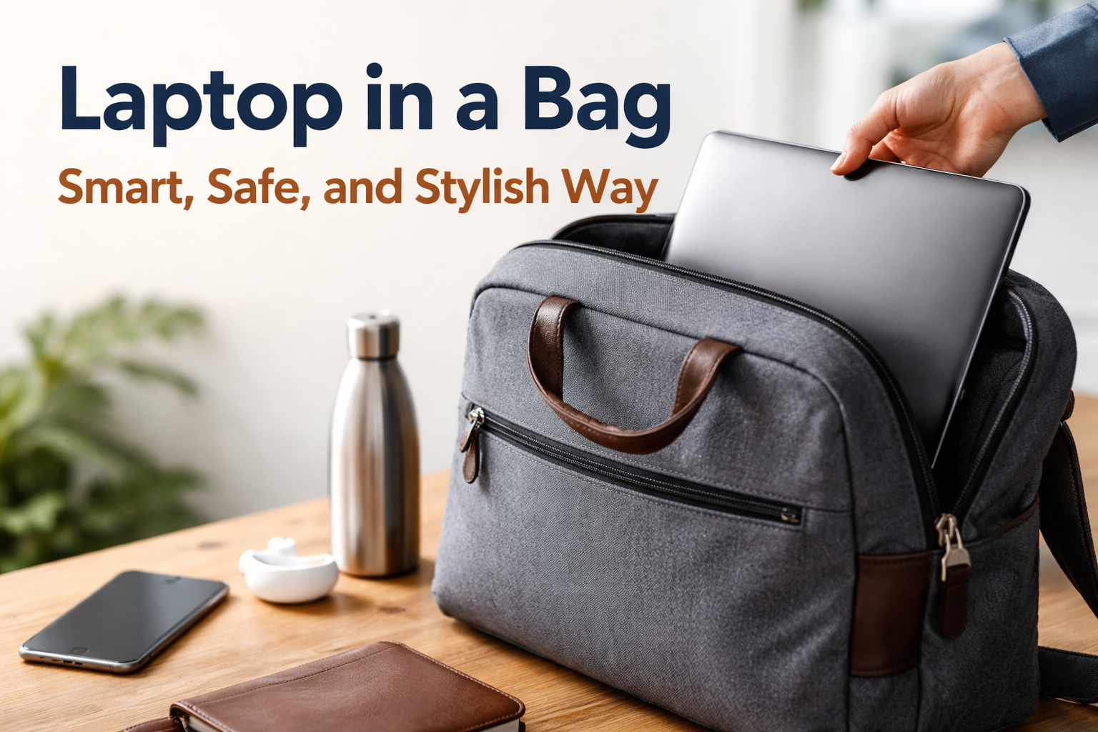 Laptop in a Bag Smart Safe and Stylish Way