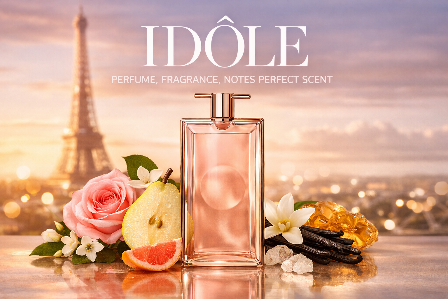 Idole Perfume Fragrance Notes, Elegance